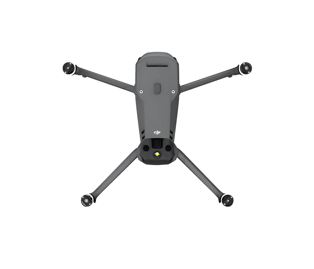 Квадрокоптер DJI Mavic, вид сверху